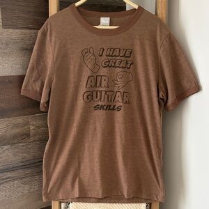 🆕 Air Guitar Ringer Tee